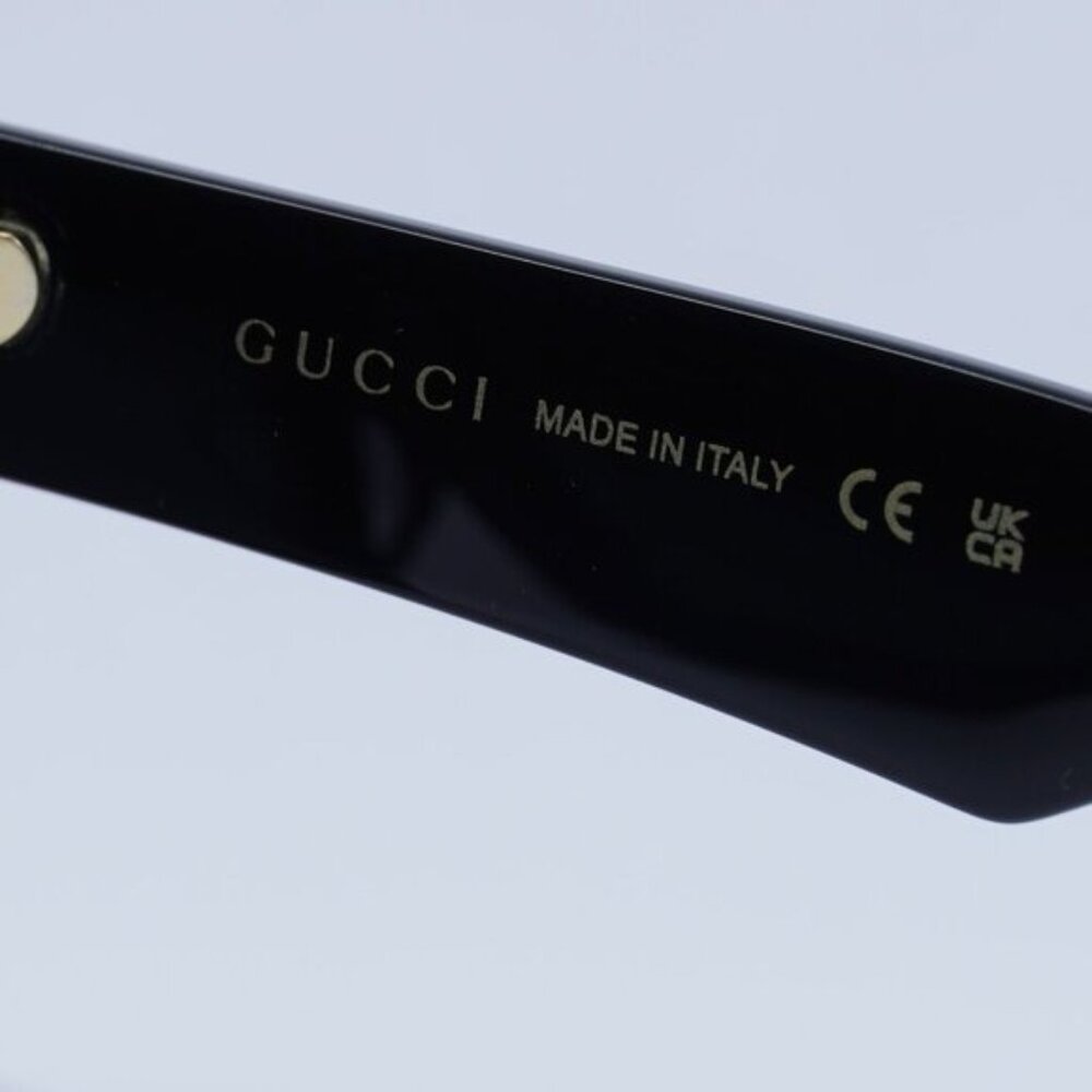 Gucci GG0962S 005 Sunglasses Black Square Frame, Grey Lenses - Picture 8 of 11
